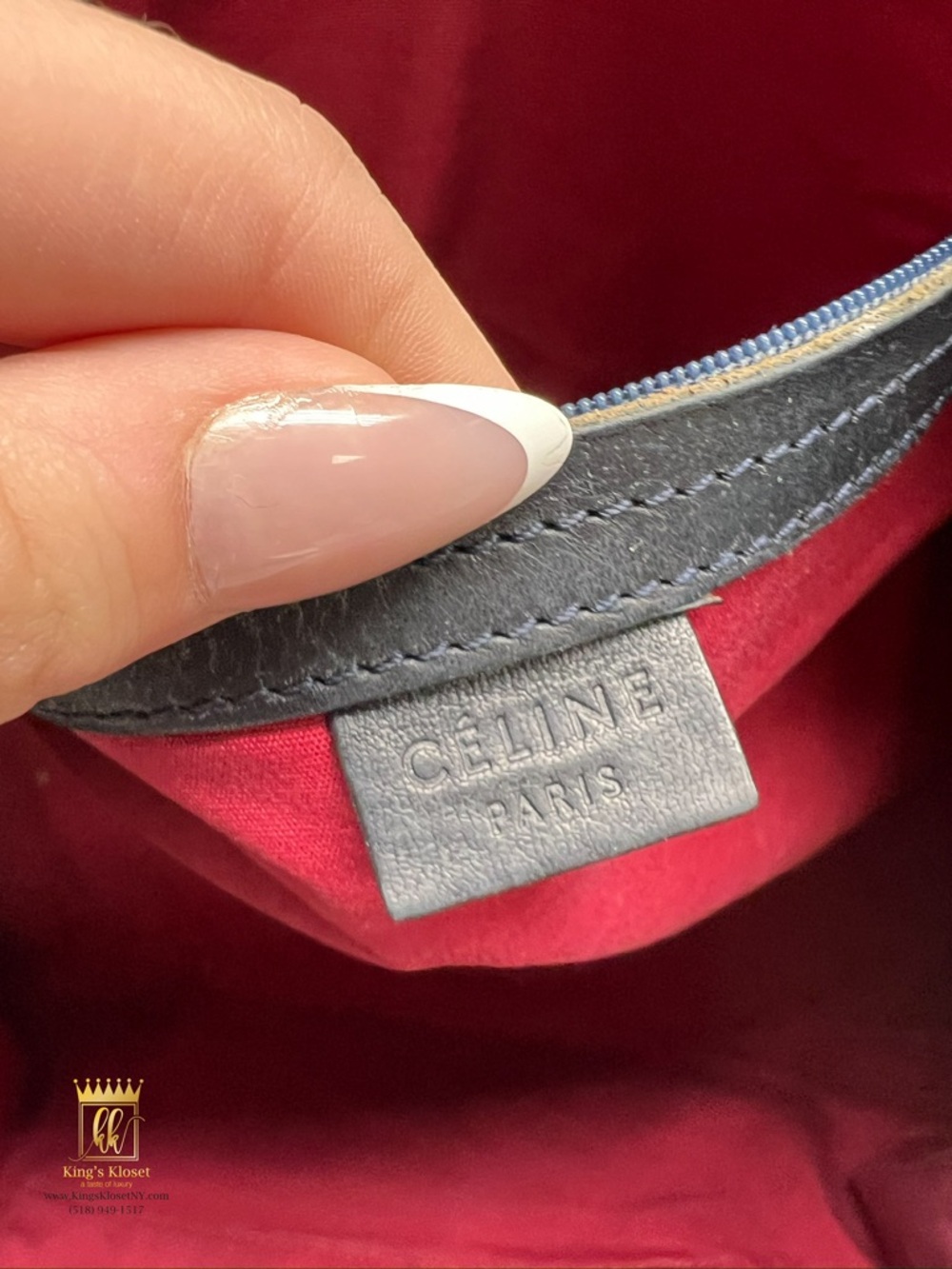 Celine fabric canvas  Boston travel bag - Picture 13 of 16